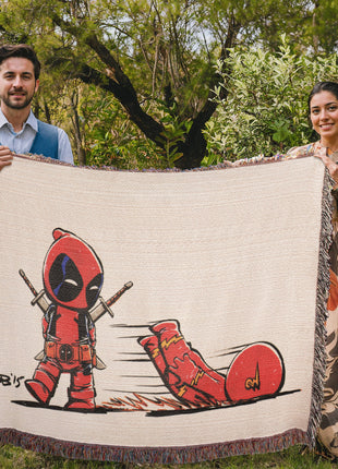 Fastest Face Down Woven Blanket