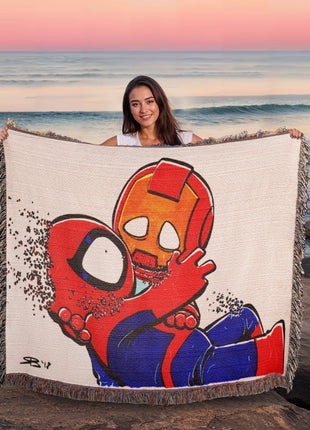 Don't Feel So Good Woven Blanket