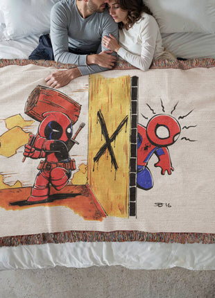 X Marks the Spot Woven Blanket