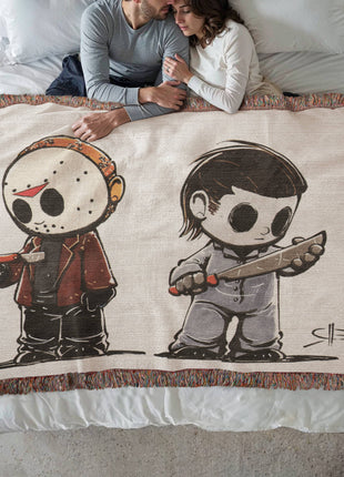 Slasher Sleepover Woven Blanket