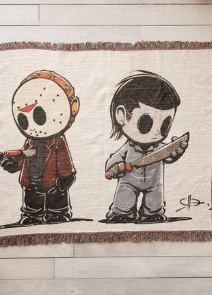 Slasher Sleepover Woven Blanket