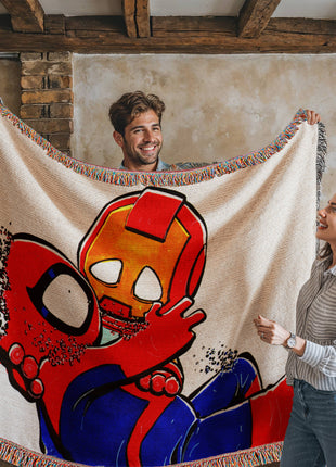 Don't Feel So Good Woven Blanket