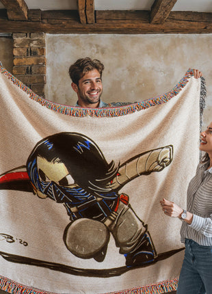 Ghost of HYDRA Woven Blanket