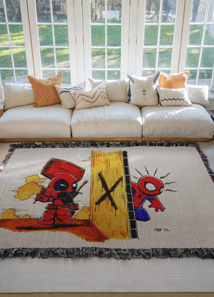 X Marks the Spot Woven Blanket