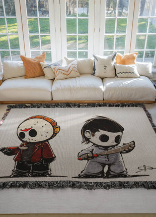 Slasher Sleepover Woven Blanket