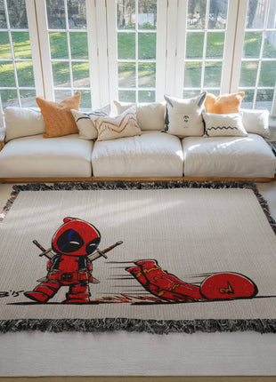 Fastest Face Down Woven Blanket