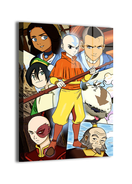Avatar and gang Wall Art Acrylic Print, Premium Wall Art by Snapping Turtle Gallery