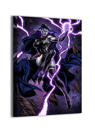 Raven canvas wall art by Vhon Remot