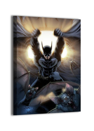 Batman canvas wall art by Jimbo Salgado