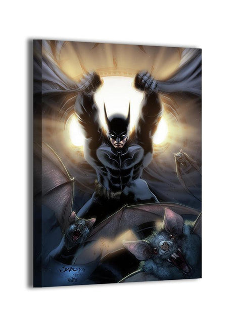 Batman canvas wall art by Jimbo Salgado