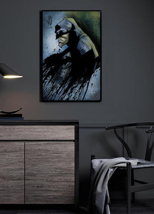 Batman acrylic wall art by Jeff Benitez