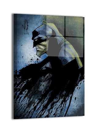 Batman metal wall art by Jeff Benitez