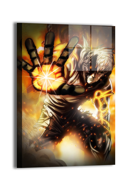 Battle Damaged Genos Wall Art Acrylic Print, Premium Wall Art by Snapping Turtle Gallery