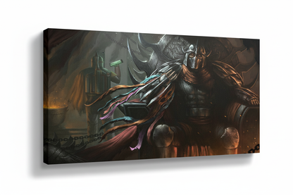 Boba Fett vs TMNT - Canvas Matte