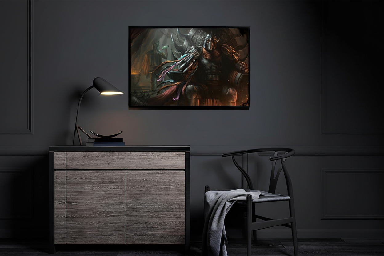 Boba Fett vs TMNT - Dark Room