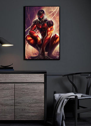 Scarlet Spider Born of Resolve Scarlet Spider additional artwork view wall art by Wizyakuza