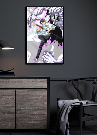 Yuta Okkotsu Bound Beyond Death acrylic wall art by Emmanuel Centeno