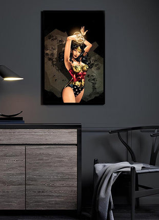 Wonder Woman acrylic wall art by Ray Racho