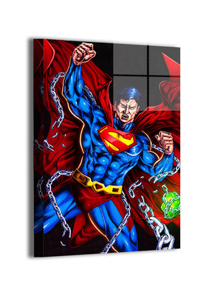 Superman (Clark Kent / Kal-El) metal wall art by Julius Abrera