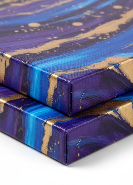 Canvas Swatch Mockup - Abstract