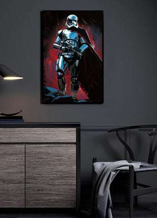 Chrome Commander Wall Art