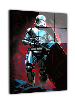 Chrome Commander Wall Art