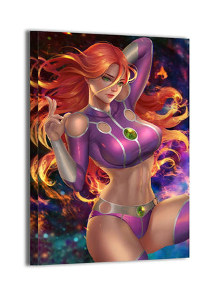 Starfire canvas wall art by Nopeys