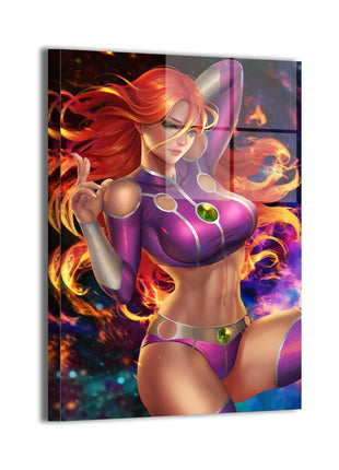 Starfire metal wall art by Nopeys