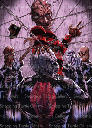 FREDDY VS PIN HEAD Snapping Turtle Gallery