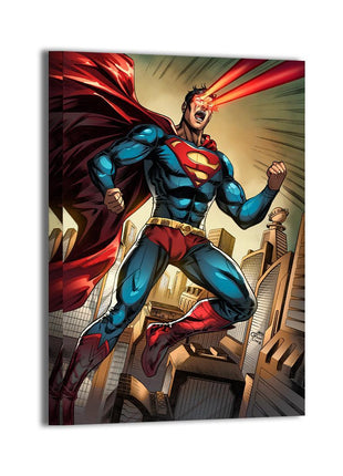 Superman canvas wall art by Cleber Souza Lima
