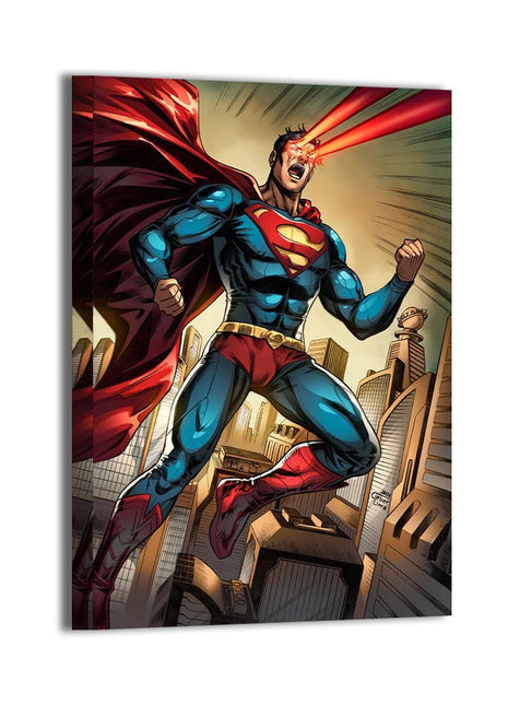 Superman canvas wall art by Cleber Souza Lima