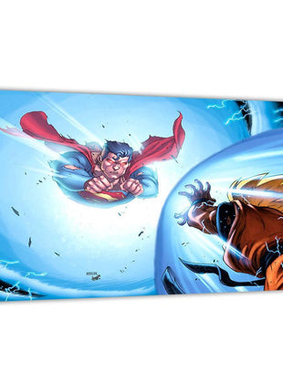 Superman (Clark Kent / Kal-El); Goku (Son Goku / Kakarot) canvas wall art by Ryan Pasibe