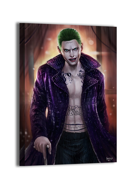Joker Wall Art gloss canvas print by Nopeys