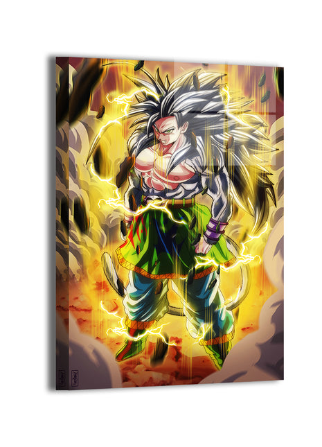 Crimson Fury Ascension Wall Art Acrylic Print, Premium Wall Art by Snapping Turtle Gallery