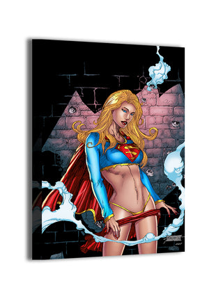 Supergirl (Kara Zor-El / Kara Danvers) canvas wall art by Ray Racho