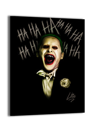 Joker Wall Art gloss canvas print by Richard Williams