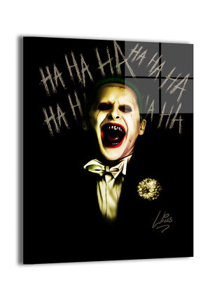 Joker Wall Art dye-sublimated metal print by Richard Williams