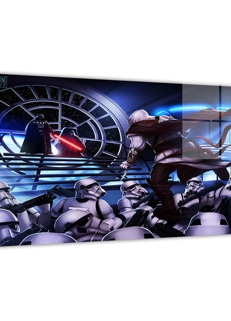 Dark Lord Assassin Wall Art Acrylic Print, Premium Wall Art by Snapping Turtle Gallery