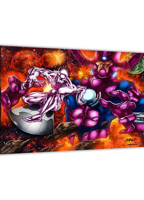 Devourer’s Herald — Silver Surfer Marvel wall art by Jimbo Salgado