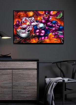 Devourer’s Herald — Silver Surfer Marvel wall art by Jimbo Salgado