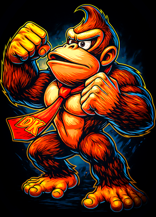 Donkey Kong Donkey Kong wall art in Acrylic, Canvas and Metal