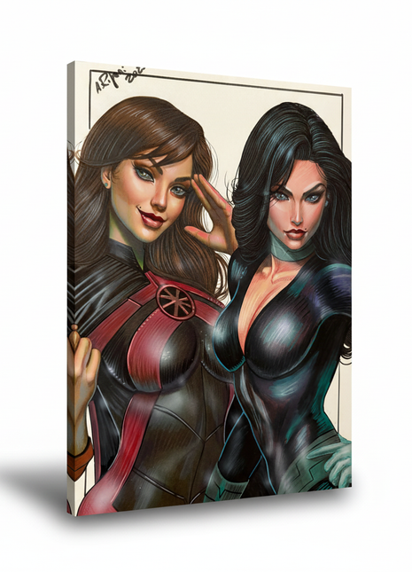 Ms Martian & Donna Troy - Matte White