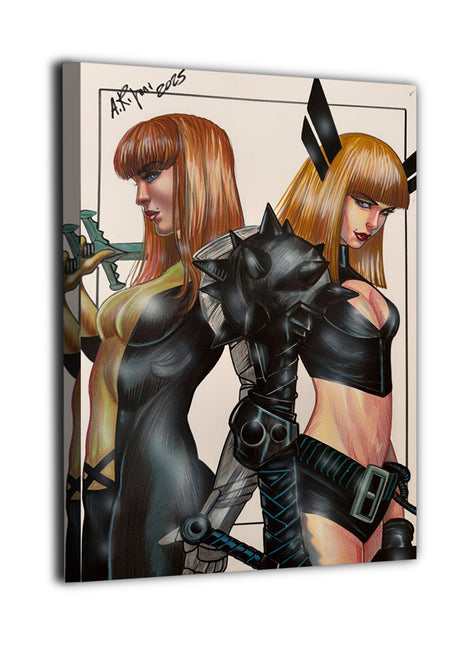 Duality of Resolve Magik Acrylic print mockup
