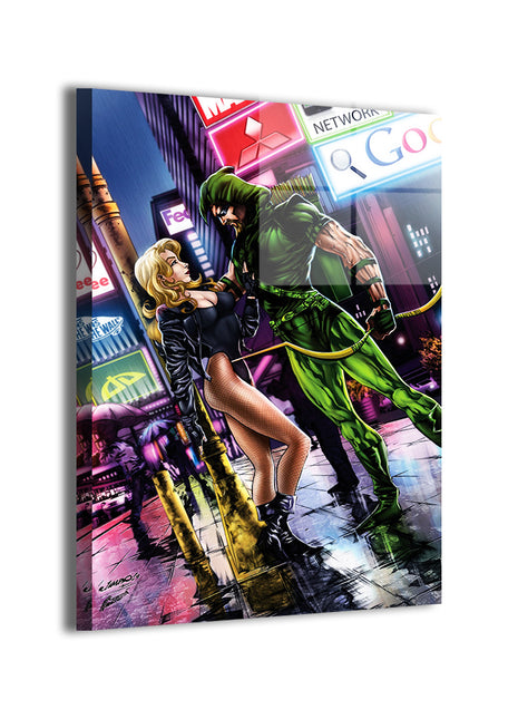 Emerald Alliance Wall Art Acrylic Print, Premium Wall Art by Snapping Turtle Gallery