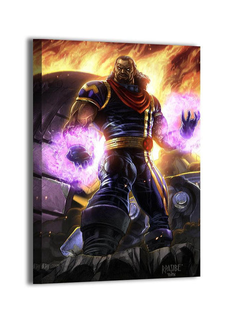 Energy Enforcer Bishop — Bishop Marvel wall art by Ryan Pasibe