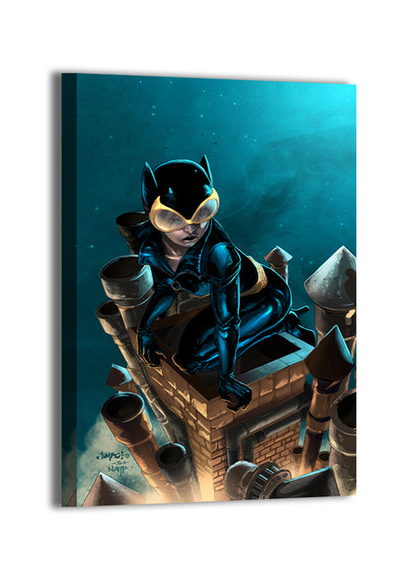 Feline Fatale Wall Art Acrylic Print, Premium Wall Art by Snapping Turtle Gallery