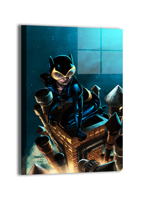 Feline Fatale Wall Art Acrylic Print, Premium Wall Art by Snapping Turtle Gallery