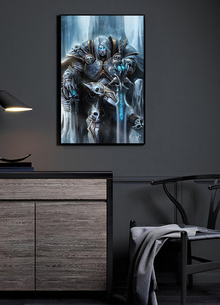 Frozen Throne Sovereign Wall Art Acrylic Print, Premium Wall Art by Snapping Turtle Gallery
