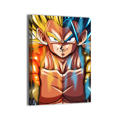 Fusion Force Canvas Print 24x36 – Gogeta Dragon Ball Z & Super Wall Art