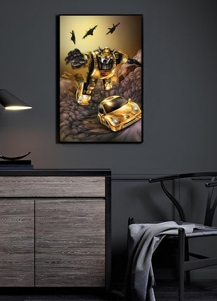 G1 Bumblebee Wall Art Acrylic Print, Premium Wall Art by Snapping Turtle Gallery